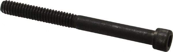 Value Collection - 1/4-20 UNC Hex Socket Drive, Socket Cap Screw - Alloy Steel, Black Oxide Finish, Partially Threaded, 2-3/4" Length Under Head - Apex Tool & Supply