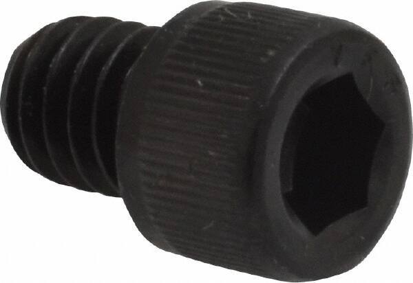 Value Collection - 5/16-18 UNC Hex Socket Drive, Socket Cap Screw - Alloy Steel, Black Oxide Finish, Fully Threaded, 3/8" Length Under Head - Apex Tool & Supply