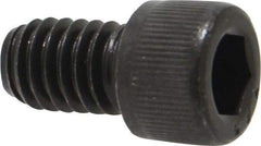 Value Collection - 5/16-18 UNC Hex Socket Drive, Socket Cap Screw - Alloy Steel, Black Oxide Finish, Fully Threaded, 1/2" Length Under Head - Apex Tool & Supply