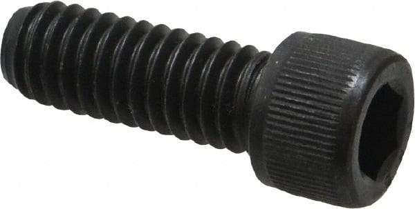 Value Collection - 5/16-18 UNC Hex Socket Drive, Socket Cap Screw - Alloy Steel, Black Oxide Finish, Fully Threaded, 7/8" Length Under Head - Apex Tool & Supply
