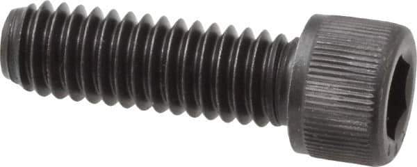Value Collection - 5/16-18 UNC Hex Socket Drive, Socket Cap Screw - Alloy Steel, Black Oxide Finish, Fully Threaded, 1" Length Under Head - Apex Tool & Supply