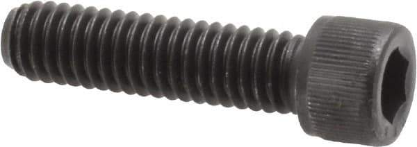 Value Collection - 5/16-18 UNC Hex Socket Drive, Socket Cap Screw - Alloy Steel, Black Oxide Finish, Fully Threaded, 1-1/4" Length Under Head - Apex Tool & Supply