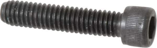 Value Collection - 5/16-18 UNC Hex Socket Drive, Socket Cap Screw - Alloy Steel, Black Oxide Finish, Fully Threaded, 1-1/2" Length Under Head - Apex Tool & Supply