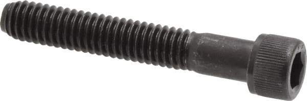 Value Collection - 5/16-18 UNC Hex Socket Drive, Socket Cap Screw - Alloy Steel, Black Oxide Finish, Partially Threaded, 2" Length Under Head - Apex Tool & Supply