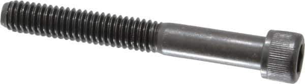 Value Collection - 5/16-18 UNC Hex Socket Drive, Socket Cap Screw - Alloy Steel, Black Oxide Finish, Partially Threaded, 2-1/2" Length Under Head - Apex Tool & Supply