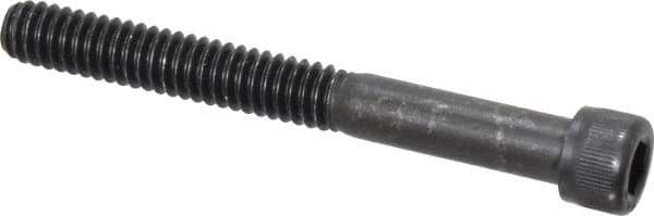 Value Collection - 5/16-18 UNC Hex Socket Drive, Socket Cap Screw - Alloy Steel, Black Oxide Finish, Partially Threaded, 3" Length Under Head - Apex Tool & Supply