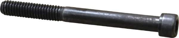 Value Collection - 5/16-18 UNC Hex Socket Drive, Socket Cap Screw - Alloy Steel, Black Oxide Finish, Partially Threaded, 3-1/4" Length Under Head - Apex Tool & Supply