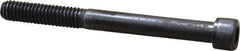Value Collection - 5/16-18 UNC Hex Socket Drive, Socket Cap Screw - Alloy Steel, Black Oxide Finish, Partially Threaded, 3-1/4" Length Under Head - Apex Tool & Supply