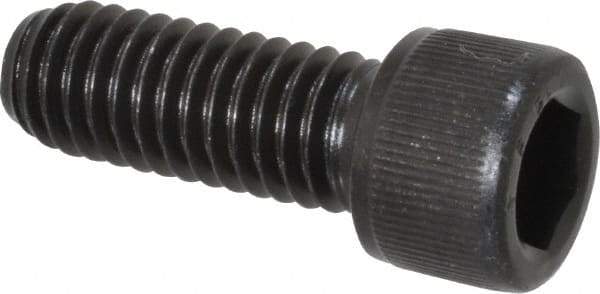 Value Collection - 3/8-16 UNC Hex Socket Drive, Socket Cap Screw - Alloy Steel, Black Oxide Finish, Fully Threaded, 1" Length Under Head - Apex Tool & Supply