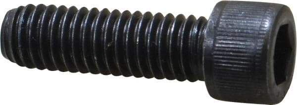 Value Collection - 3/8-16 UNC Hex Socket Drive, Socket Cap Screw - Alloy Steel, Black Oxide Finish, Fully Threaded, 1-1/4" Length Under Head - Apex Tool & Supply