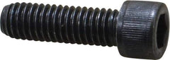 Value Collection - 3/8-16 UNC Hex Socket Drive, Socket Cap Screw - Alloy Steel, Black Oxide Finish, Fully Threaded, 1-1/4" Length Under Head - Apex Tool & Supply