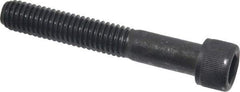 Value Collection - 3/8-16 UNC Hex Socket Drive, Socket Cap Screw - Alloy Steel, Black Oxide Finish, Partially Threaded, 2-1/2" Length Under Head - Apex Tool & Supply