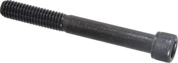 Value Collection - 3/8-16 UNC Hex Socket Drive, Socket Cap Screw - Alloy Steel, Black Oxide Finish, Partially Threaded, 3-1/4" Length Under Head - Apex Tool & Supply