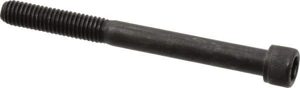Value Collection - 3/8-16 UNC Hex Socket Drive, Socket Cap Screw - Alloy Steel, Black Oxide Finish, Partially Threaded, 4" Length Under Head - Apex Tool & Supply
