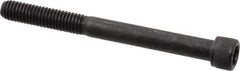Value Collection - 3/8-16 UNC Hex Socket Drive, Socket Cap Screw - Alloy Steel, Black Oxide Finish, Partially Threaded, 4" Length Under Head - Apex Tool & Supply