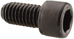 Value Collection - 7/16-14 UNC Hex Socket Drive, Socket Cap Screw - Alloy Steel, Black Oxide Finish, Fully Threaded, 7/8" Length Under Head - Apex Tool & Supply