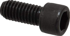 Value Collection - 7/16-14 UNC Hex Socket Drive, Socket Cap Screw - Alloy Steel, Black Oxide Finish, Fully Threaded, 1" Length Under Head - Apex Tool & Supply