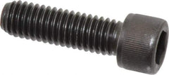 Value Collection - 7/16-14 UNC Hex Socket Drive, Socket Cap Screw - Alloy Steel, Black Oxide Finish, Fully Threaded, 1-1/2" Length Under Head - Apex Tool & Supply