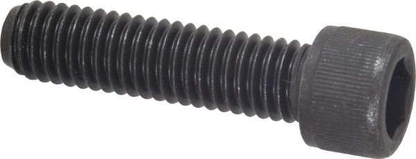 Value Collection - 7/16-14 UNC Hex Socket Drive, Socket Cap Screw - Alloy Steel, Black Oxide Finish, Fully Threaded, 1-3/4" Length Under Head - Apex Tool & Supply