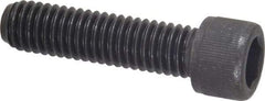 Value Collection - 7/16-14 UNC Hex Socket Drive, Socket Cap Screw - Alloy Steel, Black Oxide Finish, Fully Threaded, 1-3/4" Length Under Head - Apex Tool & Supply