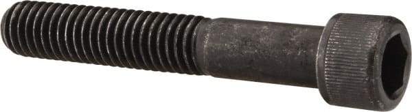 Value Collection - 7/16-14 UNC Hex Socket Drive, Socket Cap Screw - Alloy Steel, Black Oxide Finish, Partially Threaded, 2-3/4" Length Under Head - Apex Tool & Supply