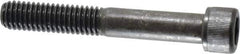 Value Collection - 7/16-14 UNC Hex Socket Drive, Socket Cap Screw - Alloy Steel, Black Oxide Finish, Partially Threaded, 3" Length Under Head - Apex Tool & Supply