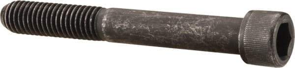 Value Collection - 7/16-14 UNC Hex Socket Drive, Socket Cap Screw - Alloy Steel, Black Oxide Finish, Partially Threaded, 3-1/2" Length Under Head - Apex Tool & Supply