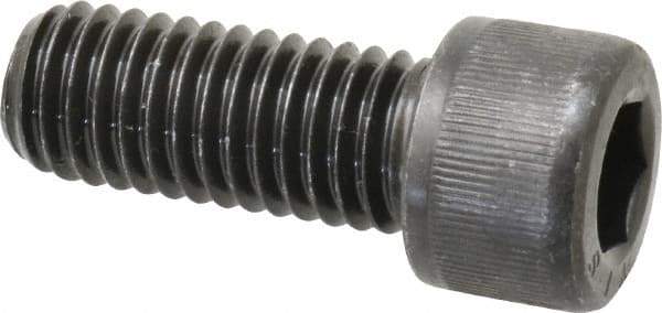 Value Collection - 1/2-13 UNC Hex Socket Drive, Socket Cap Screw - Alloy Steel, Black Oxide Finish, Fully Threaded, 1-1/4" Length Under Head - Apex Tool & Supply