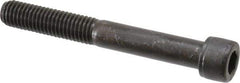 Value Collection - 1/2-13 UNC Hex Socket Drive, Socket Cap Screw - Alloy Steel, Black Oxide Finish, Partially Threaded, 4" Length Under Head - Apex Tool & Supply