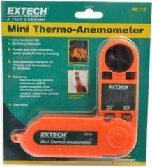 Extech - 0.5 to 28 m/Sec Air Anemometer - 122°F Max - Apex Tool & Supply