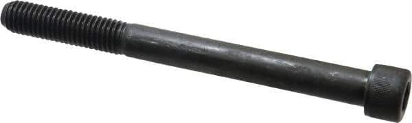 Value Collection - 1/2-13 UNC Hex Socket Drive, Socket Cap Screw - Alloy Steel, Black Oxide Finish, Partially Threaded, 5-1/2" Length Under Head - Apex Tool & Supply