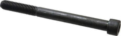 Value Collection - 1/2-13 UNC Hex Socket Drive, Socket Cap Screw - Alloy Steel, Black Oxide Finish, Partially Threaded, 5-1/2" Length Under Head - Apex Tool & Supply