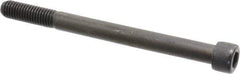 Value Collection - 1/2-13 UNC Hex Socket Drive, Socket Cap Screw - Alloy Steel, Black Oxide Finish, Partially Threaded, 6" Length Under Head - Apex Tool & Supply