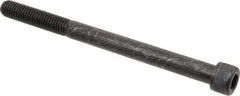 Value Collection - 1/2-13 UNC Hex Socket Drive, Socket Cap Screw - Alloy Steel, Black Oxide Finish, Partially Threaded, 6-1/2" Length Under Head - Apex Tool & Supply