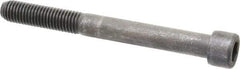 Value Collection - 5/8-11 UNC Hex Socket Drive, Socket Cap Screw - Alloy Steel, Black Oxide Finish, Partially Threaded, 6" Length Under Head - Apex Tool & Supply