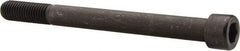 Value Collection - 5/8-11 UNC Hex Socket Drive, Socket Cap Screw - Alloy Steel, Black Oxide Finish, Partially Threaded, 7" Length Under Head - Apex Tool & Supply