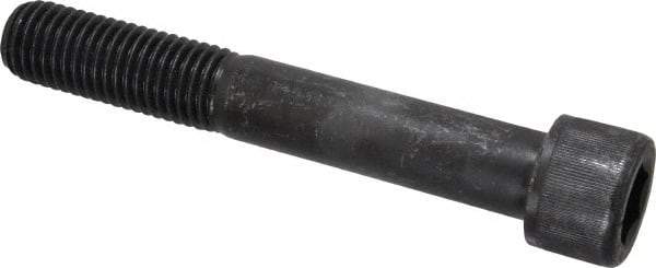 Value Collection - 3/4-10 UNC Hex Socket Drive, Socket Cap Screw - Alloy Steel, Black Oxide Finish, Partially Threaded, 5" Length Under Head - Apex Tool & Supply