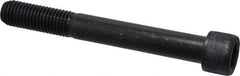 Value Collection - 3/4-10 UNC Hex Socket Drive, Socket Cap Screw - Alloy Steel, Black Oxide Finish, Partially Threaded, 6" Length Under Head - Apex Tool & Supply