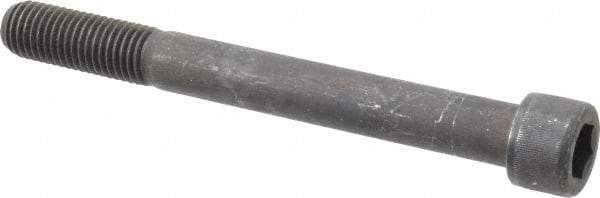 Value Collection - 3/4-10 UNC Hex Socket Drive, Socket Cap Screw - Alloy Steel, Black Oxide Finish, Partially Threaded, 7" Length Under Head - Apex Tool & Supply
