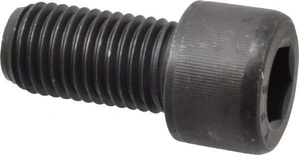 Value Collection - 1-8 UNC Hex Socket Drive, Socket Cap Screw - Alloy Steel, Black Oxide Finish, Fully Threaded, 2" Length Under Head - Apex Tool & Supply