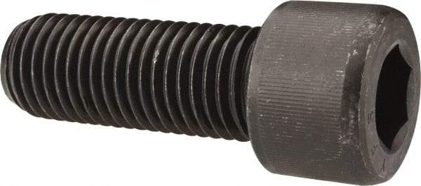 Value Collection - 1-8 UNC Hex Socket Drive, Socket Cap Screw - Alloy Steel, Black Oxide Finish, Fully Threaded, 2-3/4" Length Under Head - Apex Tool & Supply