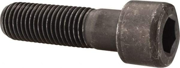 Value Collection - 1-8 UNC Hex Socket Drive, Socket Cap Screw - Alloy Steel, Black Oxide Finish, Partially Threaded, 3-1/2" Length Under Head - Apex Tool & Supply