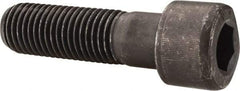 Value Collection - 1-8 UNC Hex Socket Drive, Socket Cap Screw - Alloy Steel, Black Oxide Finish, Partially Threaded, 3-1/2" Length Under Head - Apex Tool & Supply