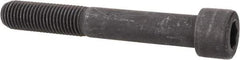 Value Collection - 1-8 UNC Hex Socket Drive, Socket Cap Screw - Alloy Steel, Black Oxide Finish, Partially Threaded, 7" Length Under Head - Apex Tool & Supply