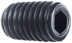 Holo-Krome - Cup Point, 3/8-16 UNC, 1 Inch Overall Length, Set Screw - Apex Tool & Supply