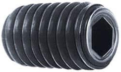 Holo-Krome - Cup Point, 3/8-16 UNC, 1 Inch Overall Length, Set Screw - Apex Tool & Supply