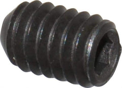 Value Collection - #5-44 UNF, 3/16" OAL, Cup Point Set Screw - Grade 8 Alloy Steel, 1/16" Key - Apex Tool & Supply
