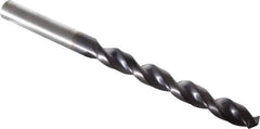 Guhring - 11/32" 130° Powdered Metal Jobber Drill - FIREX Finish, Right Hand Cut, Parabolic Flute, Straight Shank, 4-29/32" OAL, Cone Relief Point - Apex Tool & Supply