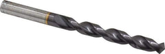 Guhring - 7/16" 130° Powdered Metal Jobber Drill - FIREX Finish, Right Hand Cut, Parabolic Flute, Straight Shank, 5-19/32" OAL, Cone Relief Point - Apex Tool & Supply
