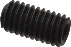 Value Collection - #10-32 UNF, 3/8" OAL, Cup Point Set Screw - Grade 8 Alloy Steel, 3/32" Key - Apex Tool & Supply